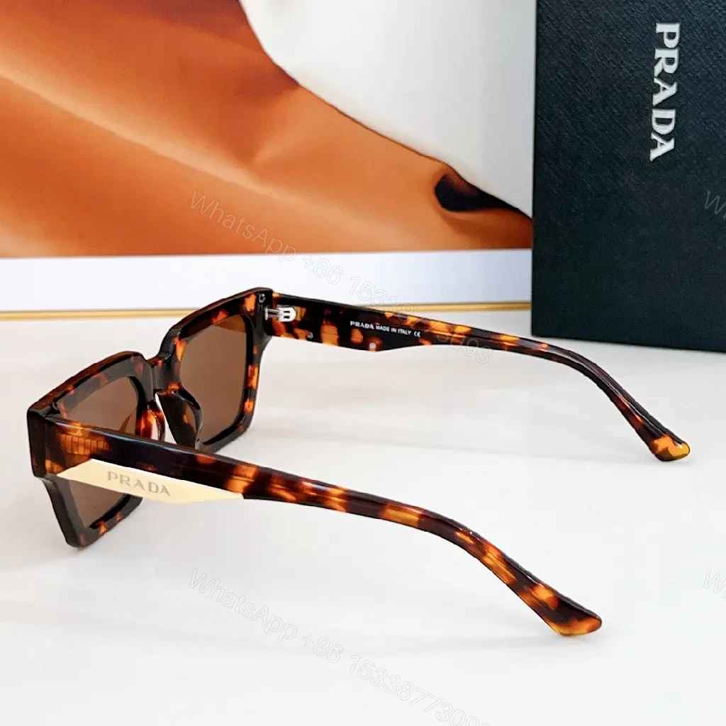 View 6 of Bold Square Sunglasses in Black Acetate with Polarized Lenses