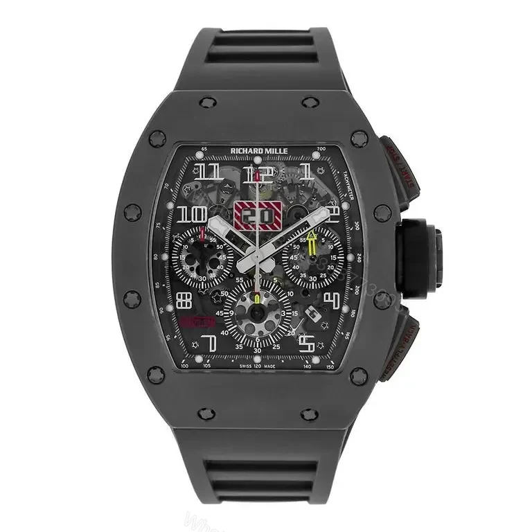 Richard Mille RM011 Felipe Massa Titanium Flyback Chronograph Replica — view 1