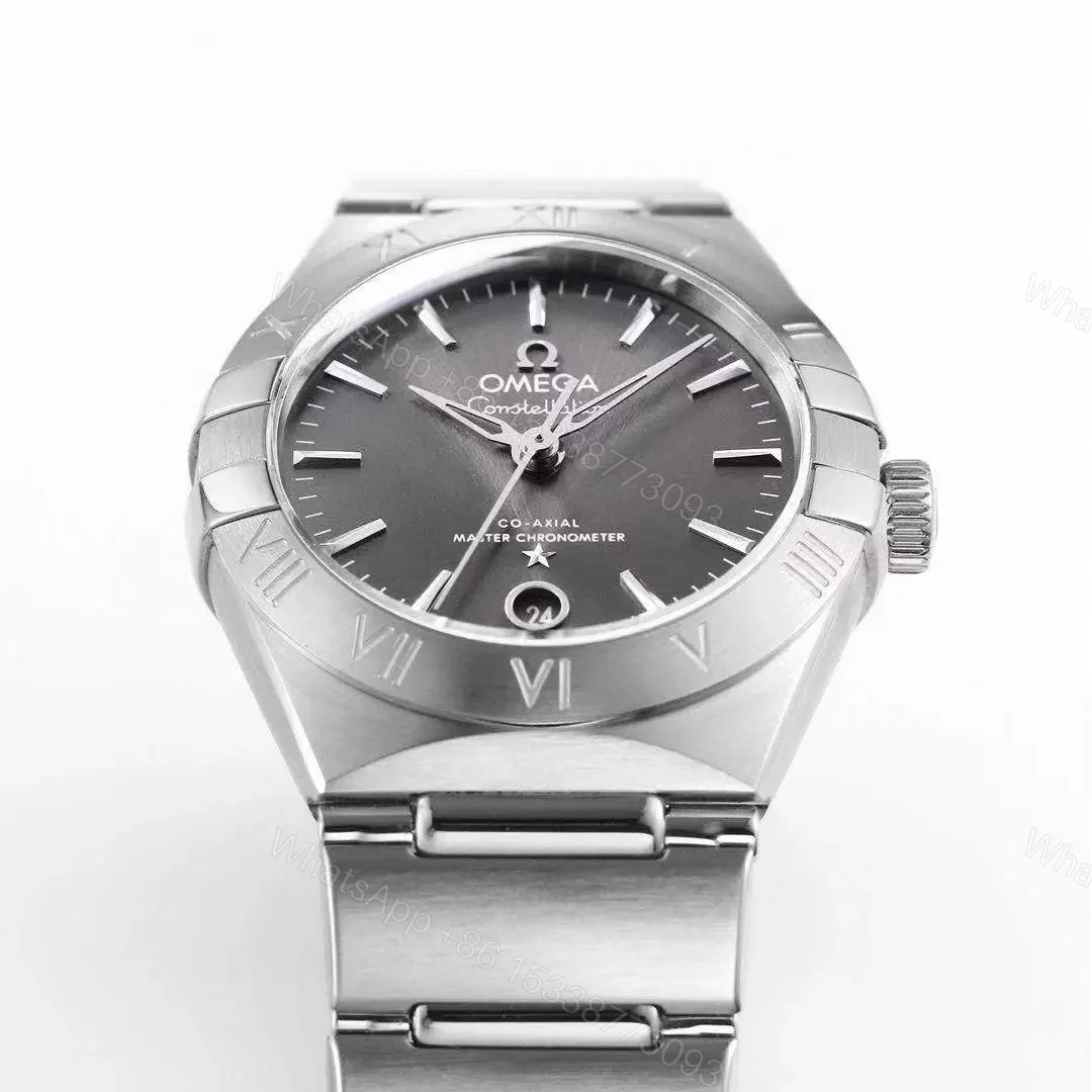 View 3 of Omega Constellation 29mm Women’s Watch V6 Version Stainless Steel with Grey Dial and Sapphire Crystal