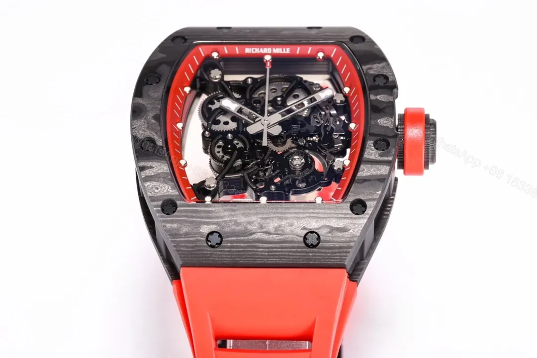 View 6 of RM Factory Richard Mille RM055 Red Carbon Fiber Watch