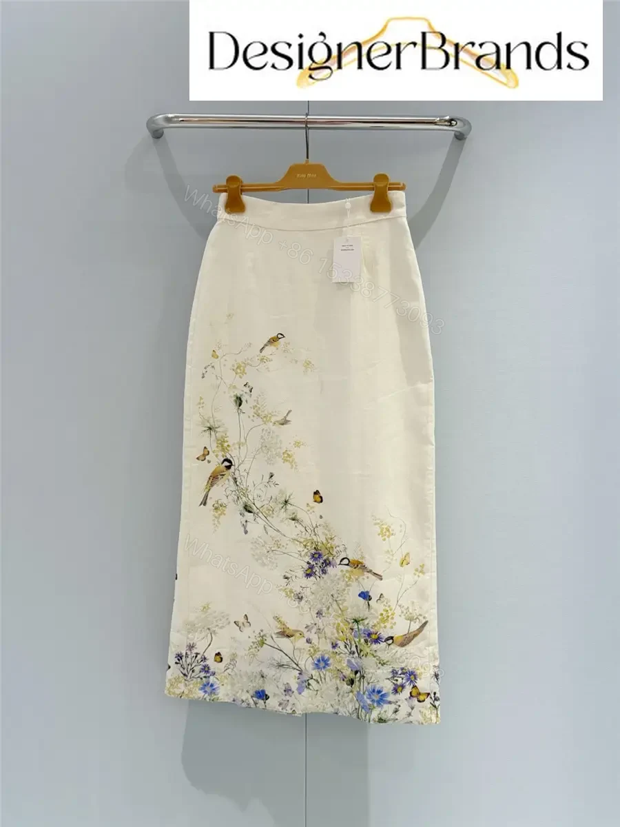 Zimmermann Harmony Pencil Midi Skirt — view 1