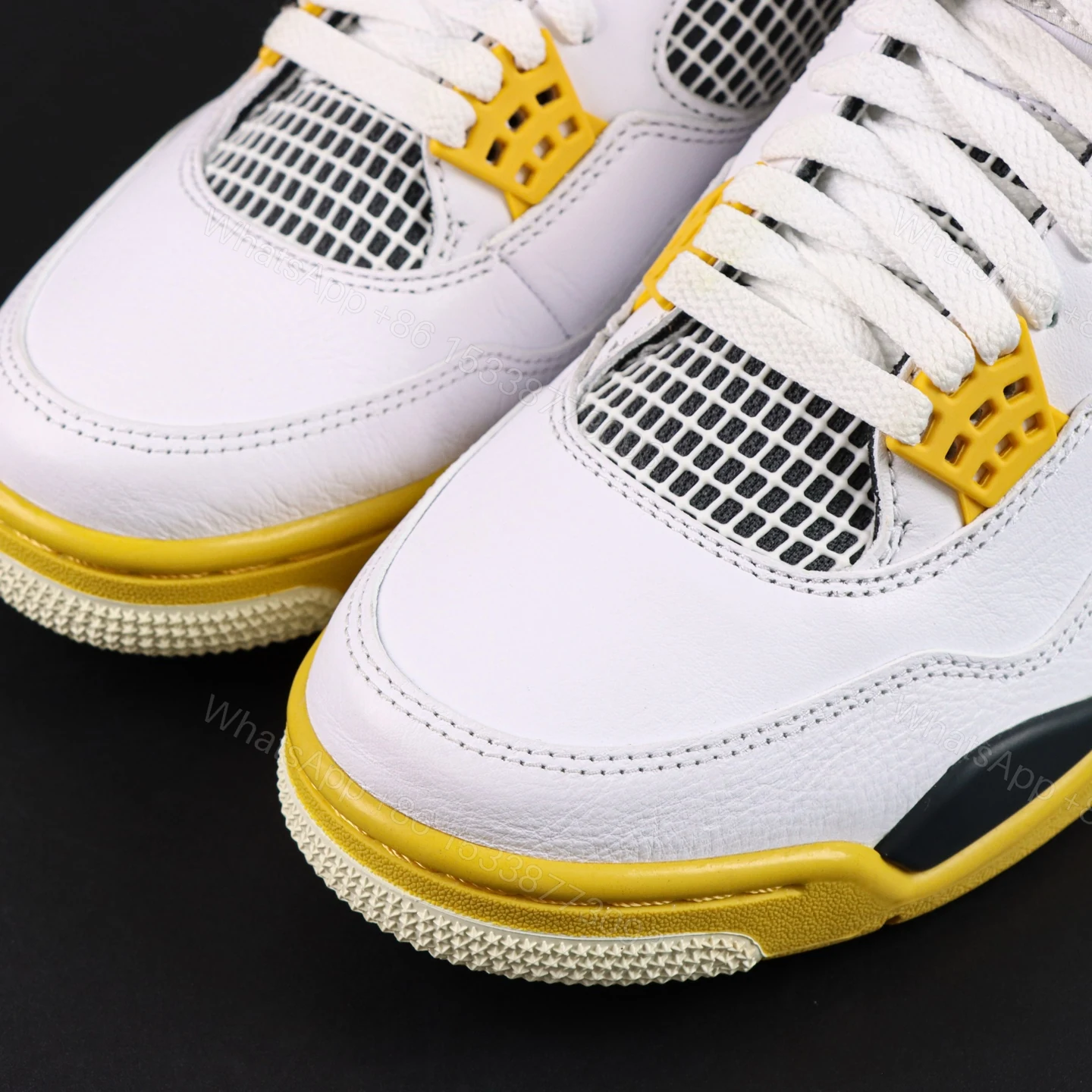 View 4 of Air Jordan 4 Retro Vivid Sulfur Reps