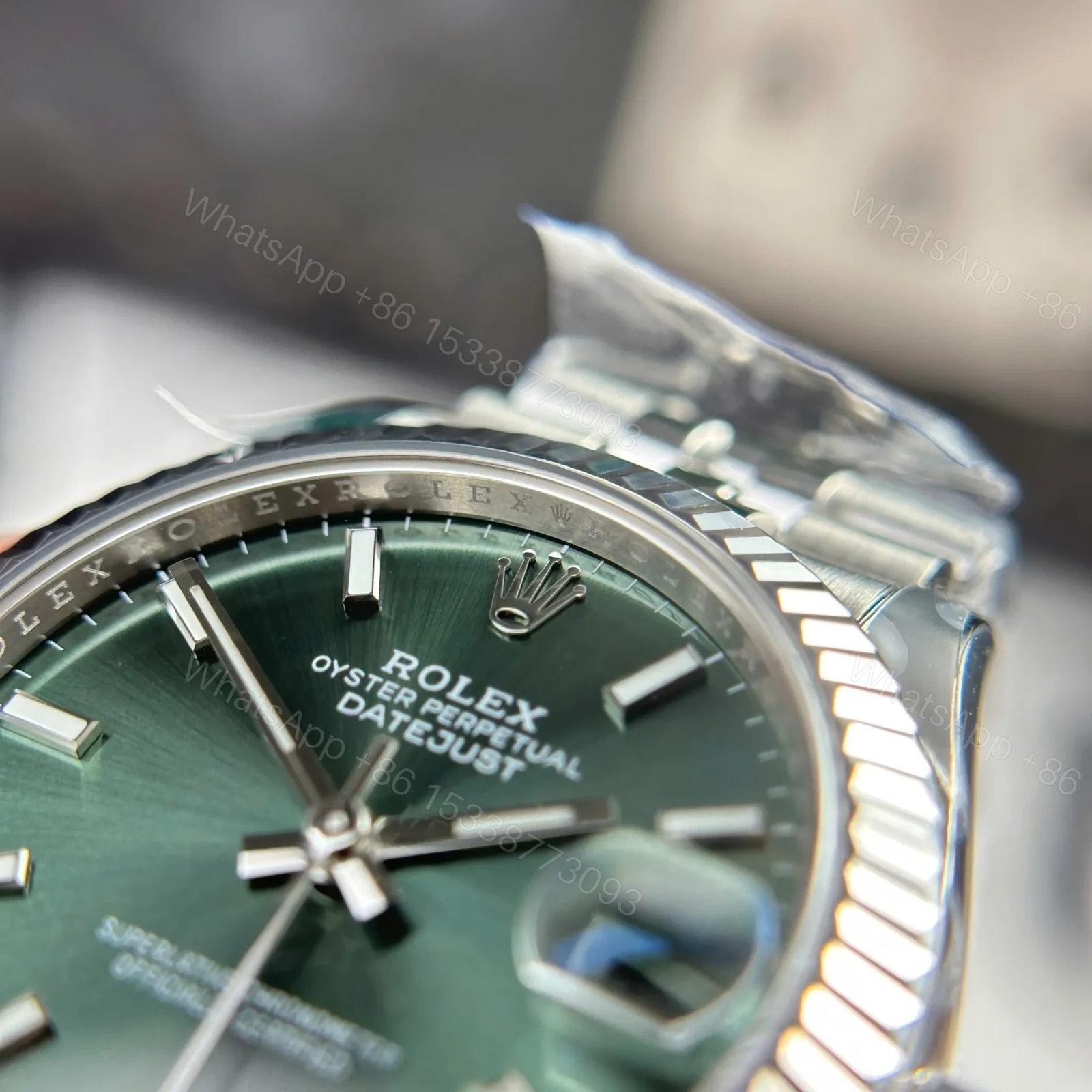View 8 of Rolex Datejust Mint Green Dial 278274 31 mm