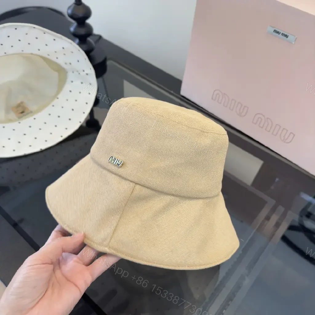 View 2 of Soft-Tone Beige Canvas Bucket Hat, Subtle Luxury, Everyday Essential