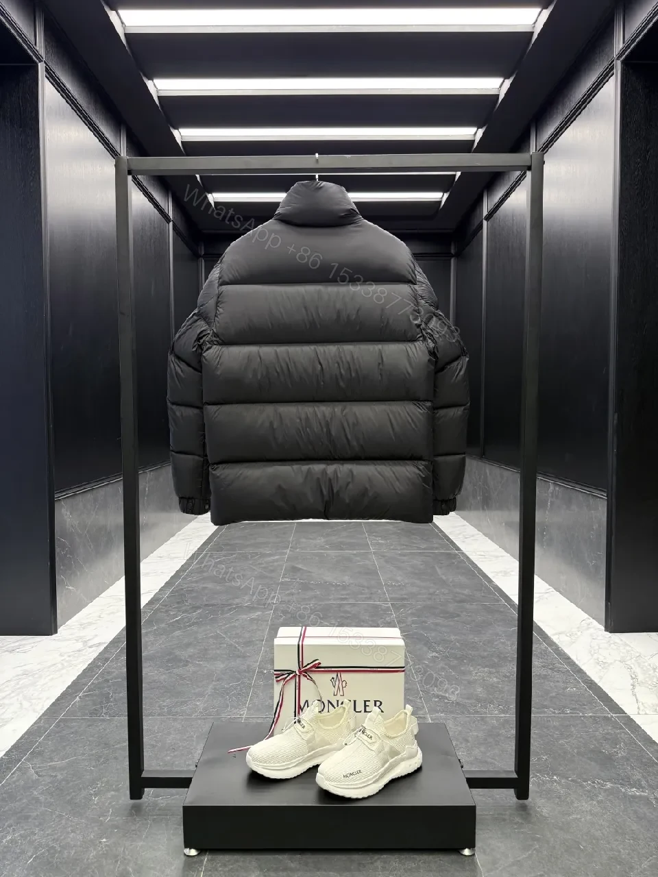 View 4 of Bold Quilted Puffer: High-Loft Warmth Jacket