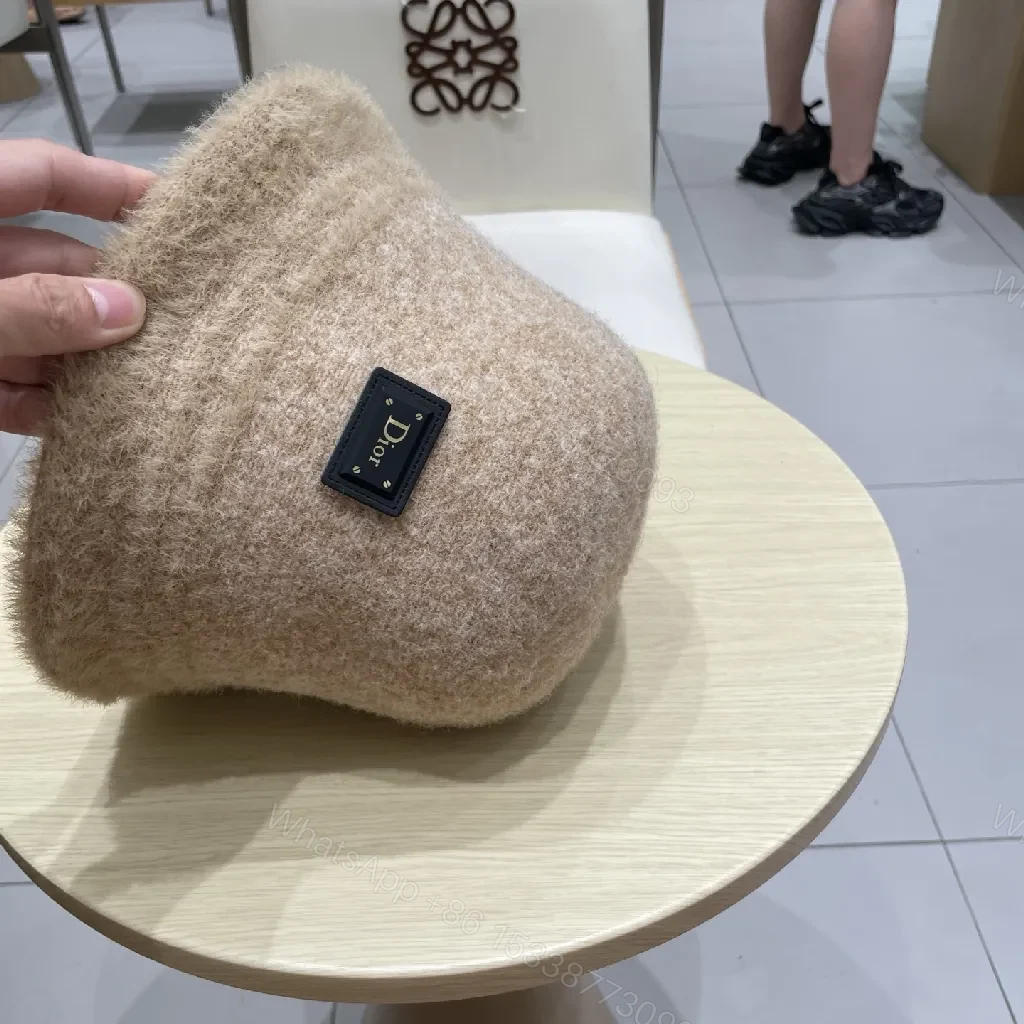 View 9 of Chic Plush Textured Bucket Hat with Luxe Plaque