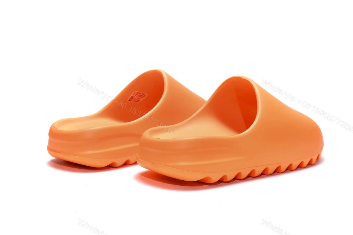 View 4 of adidas Yeezy Slide Enflame Orange GZ0953