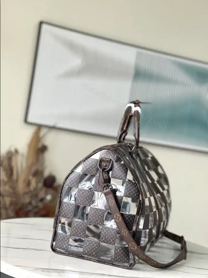 View 3 of LOUIS VUITTON KEEPALL BANDOULIÈRE 50 MONOGRAM OTHER – LBV422