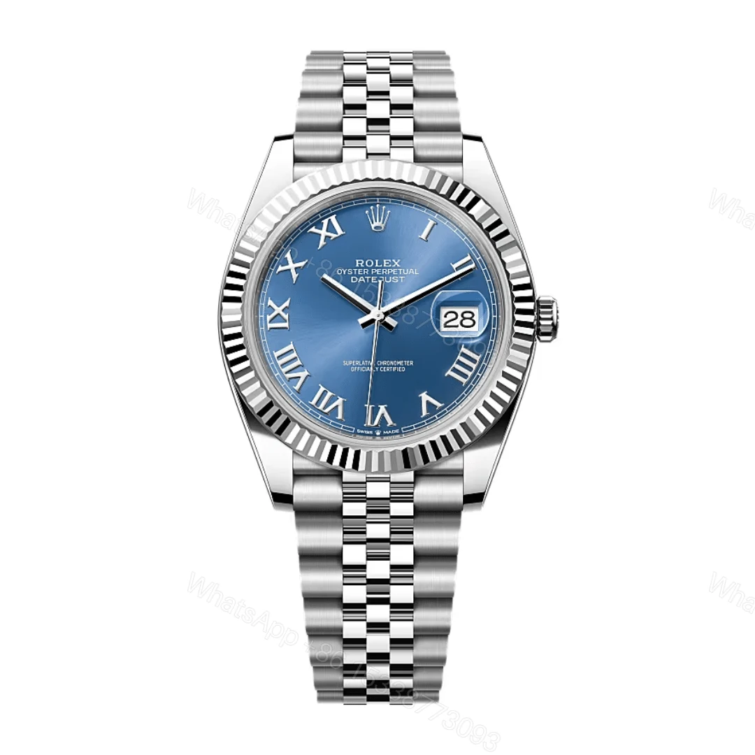 Rolex Datejust Blue Roman Dial Replica — view 1