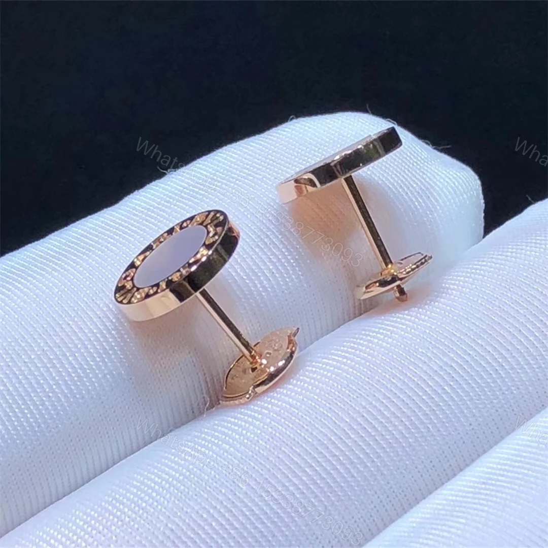 View 4 of Bvlgari Bvlgari Earrings Mother of Pearl