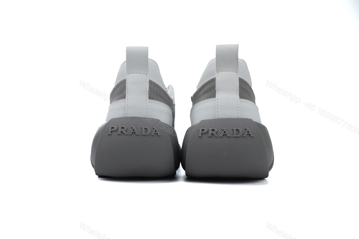 View 3 of Prada Sneakers Grey White