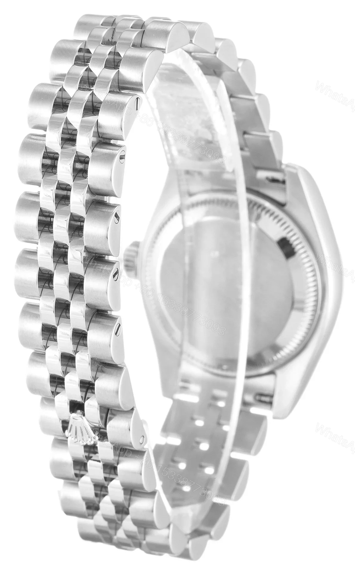 View 3 of Replica Rolex Lady-Datejust Silver Dial 179174 26 mm