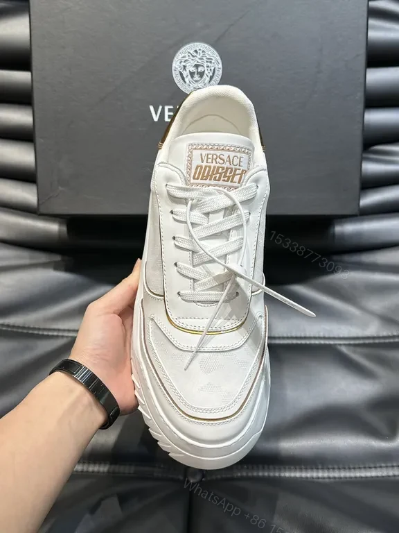 View 9 of Versace-Inspired Chunky Trainers: Luxury Comfort Sneakers