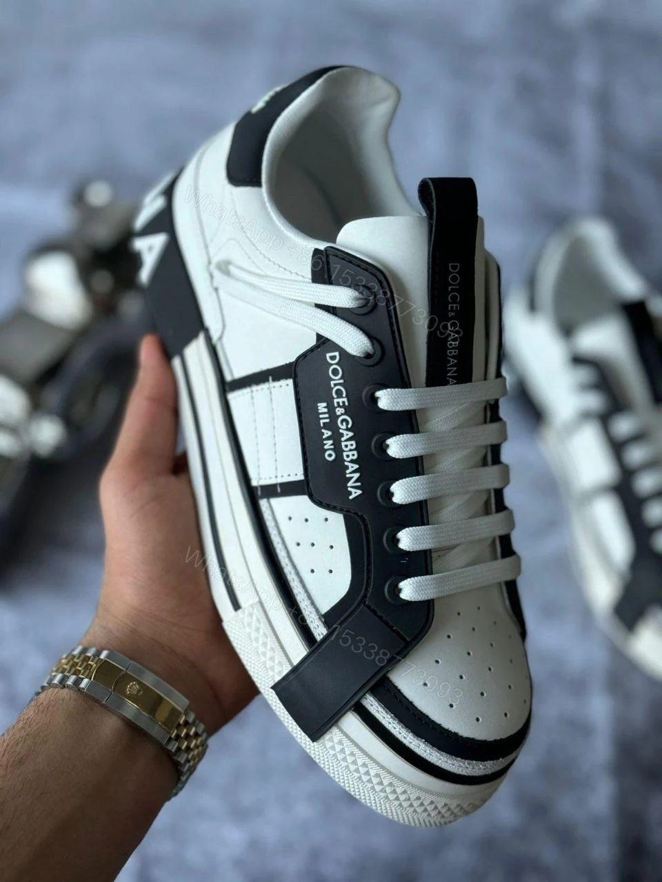 View 3 of Dolce & Gabbana Portofino Sneakers