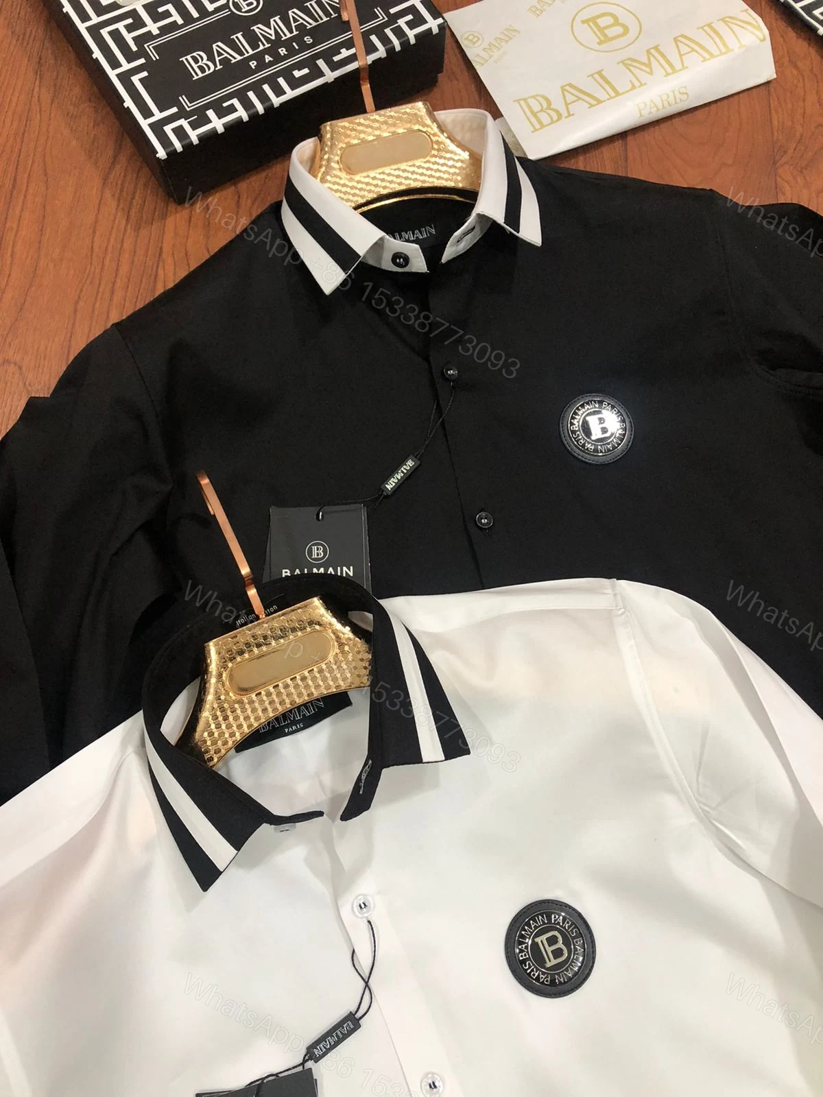 View 4 of First Copy Balmain Paris Premium Original 2025 Shirt for Men