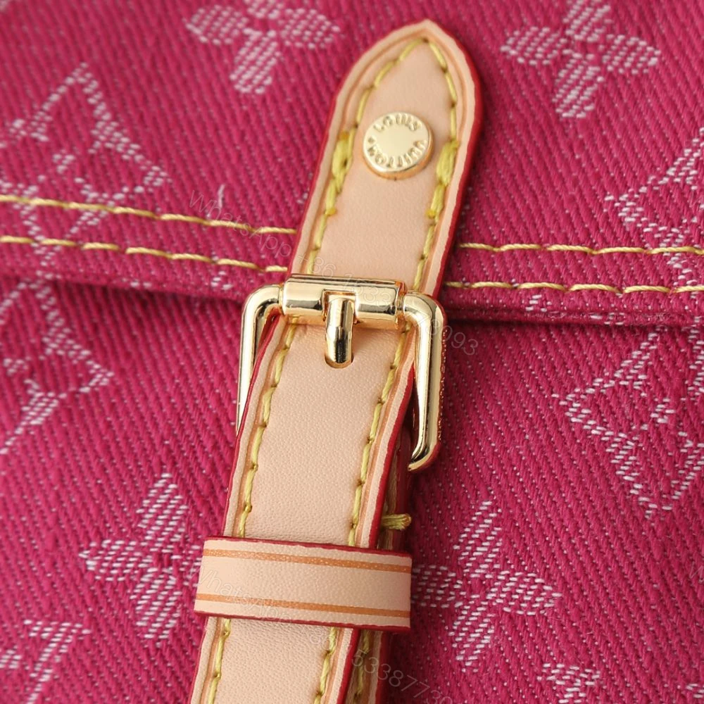 View 9 of Louis Vuitton Pochette Accessoire Cargo Pink Denim 23cm