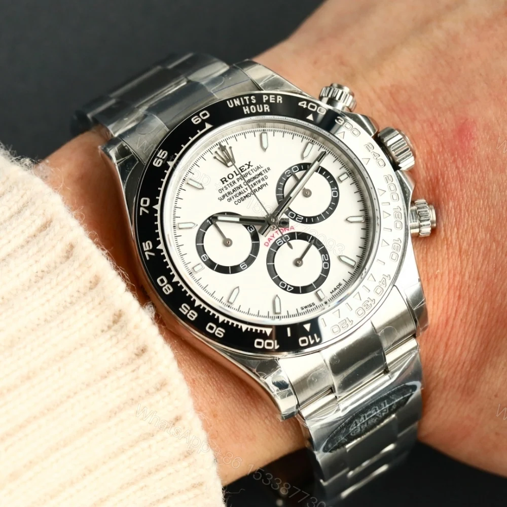 View 7 of Rolex Cosmograph Daytona Silver White 40Mm 0001