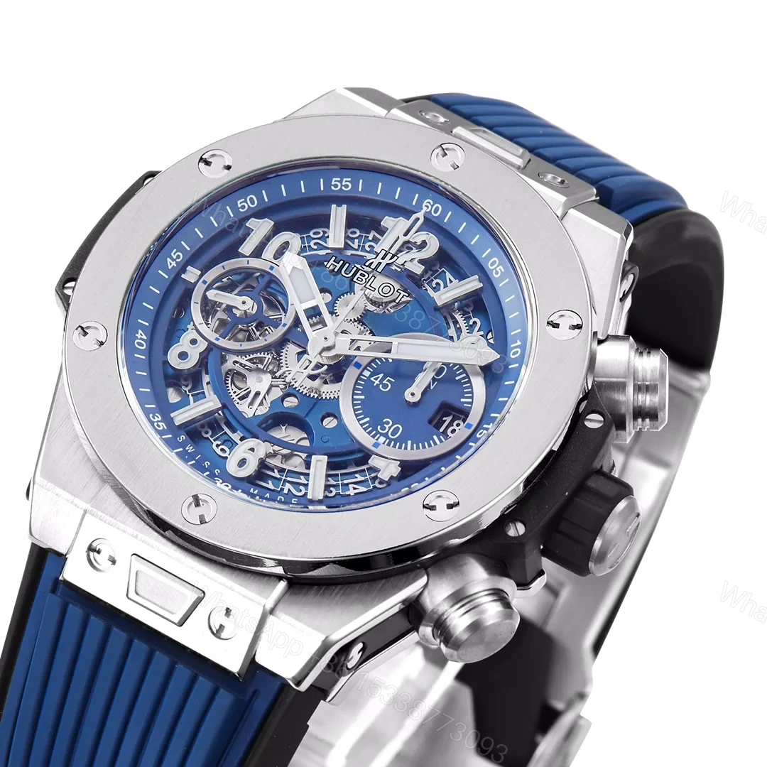 View 4 of Hublot HB3 Big Bang Red Replica 45MM Ceramic Case & Red Rubber Strap RG-HUBLOT-BB-RED-CER-RUB-45