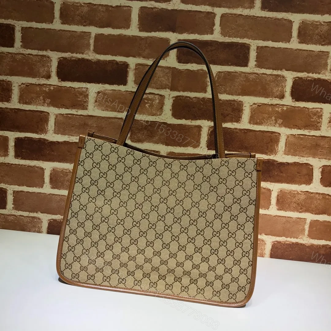 View 3 of Gucci Horsebit 1955 GG Supreme Canvas Leather
