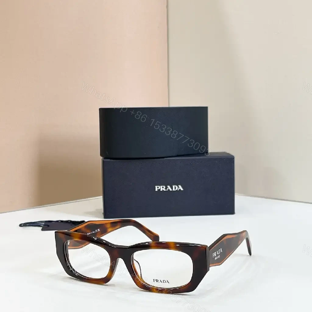 View 6 of Tortoiseshell Acetate Oversized Rectangle Frame – Luxury Eyewear