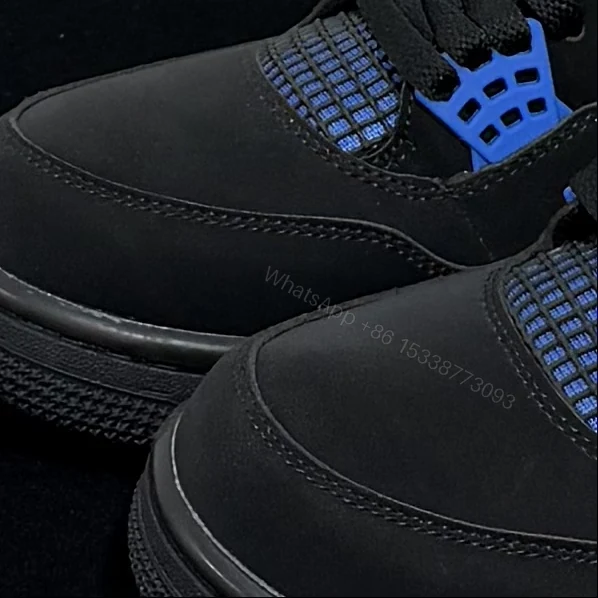 View 4 of Air Jordan 4 Blue Thunder Reps