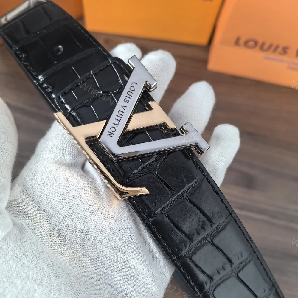 View 3 of LOUIS VUITTON LV INITIALES REVERSIBLE BELT BLACK 38MM