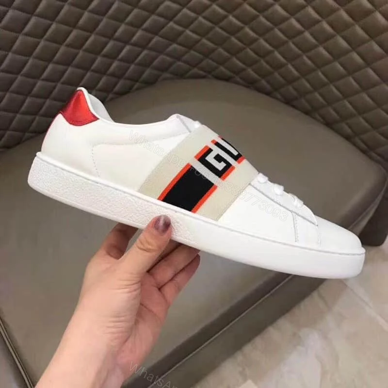 View 2 of GUCCI STRIPE LEATHER SNEAKER – GC3