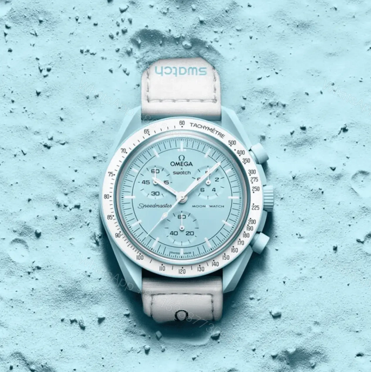View 2 of Reloj Clon Réplica Omega x Swatch