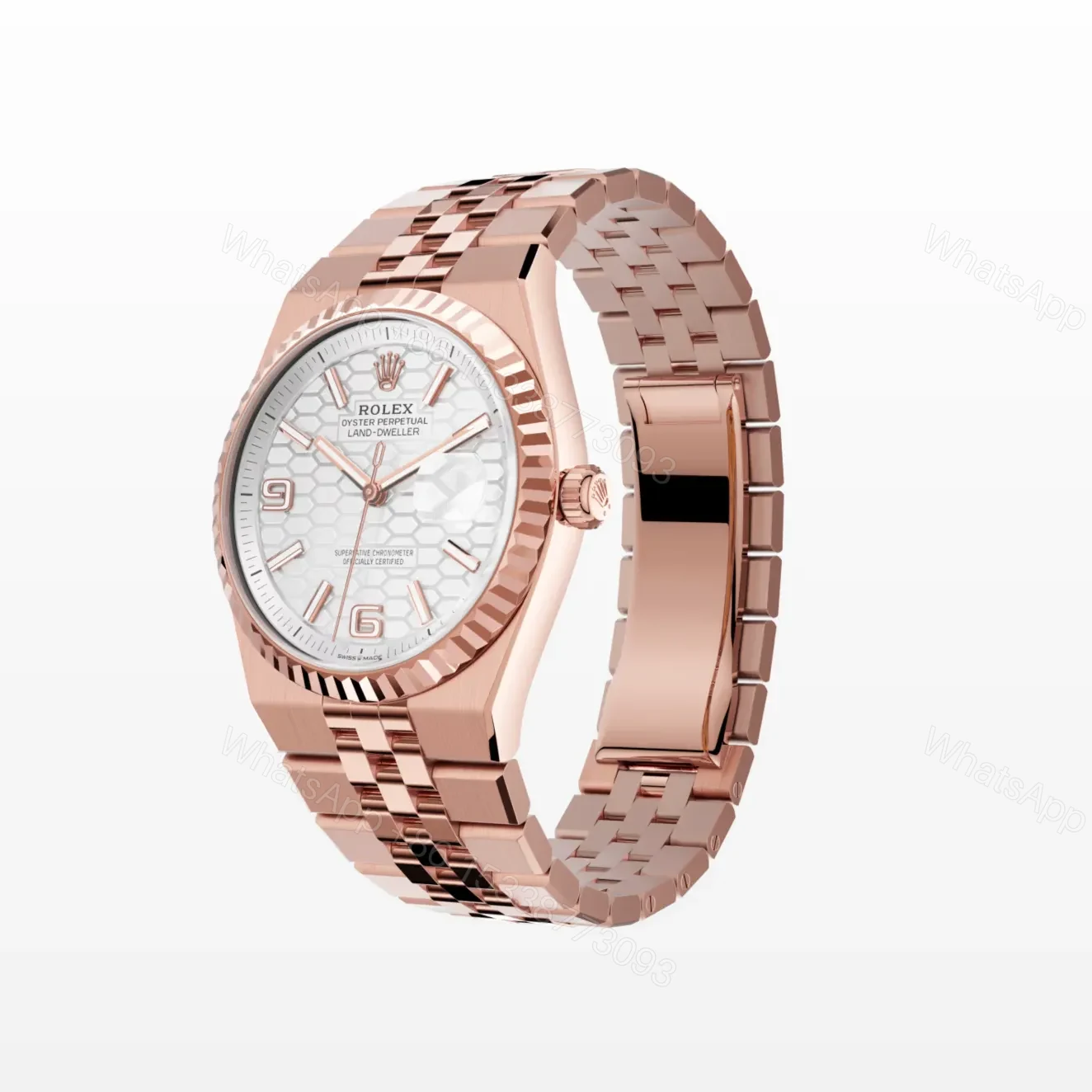 View 3 of Rolex Land-Dweller 36 mm Everose gold (2025)