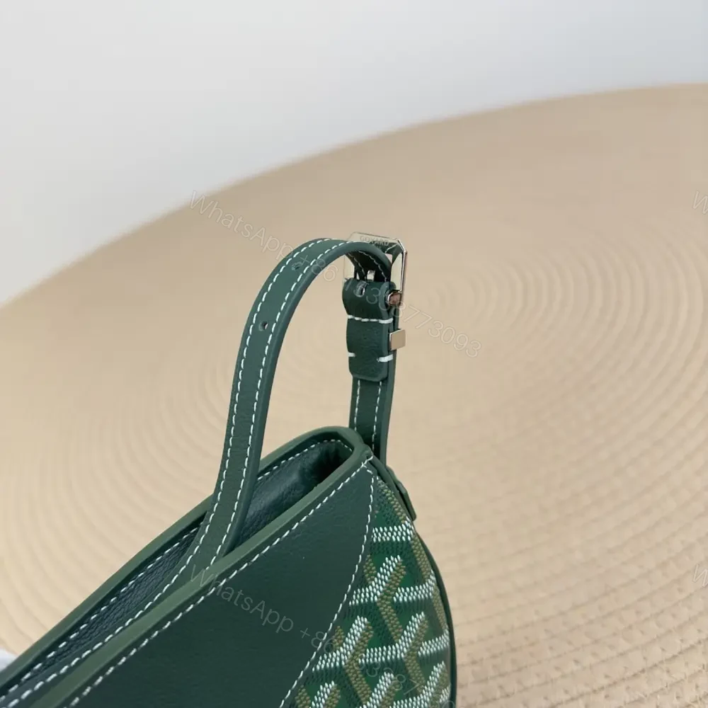 View 7 of 高仿Goyard*09CL09P單肩半月包綠色免檢版
