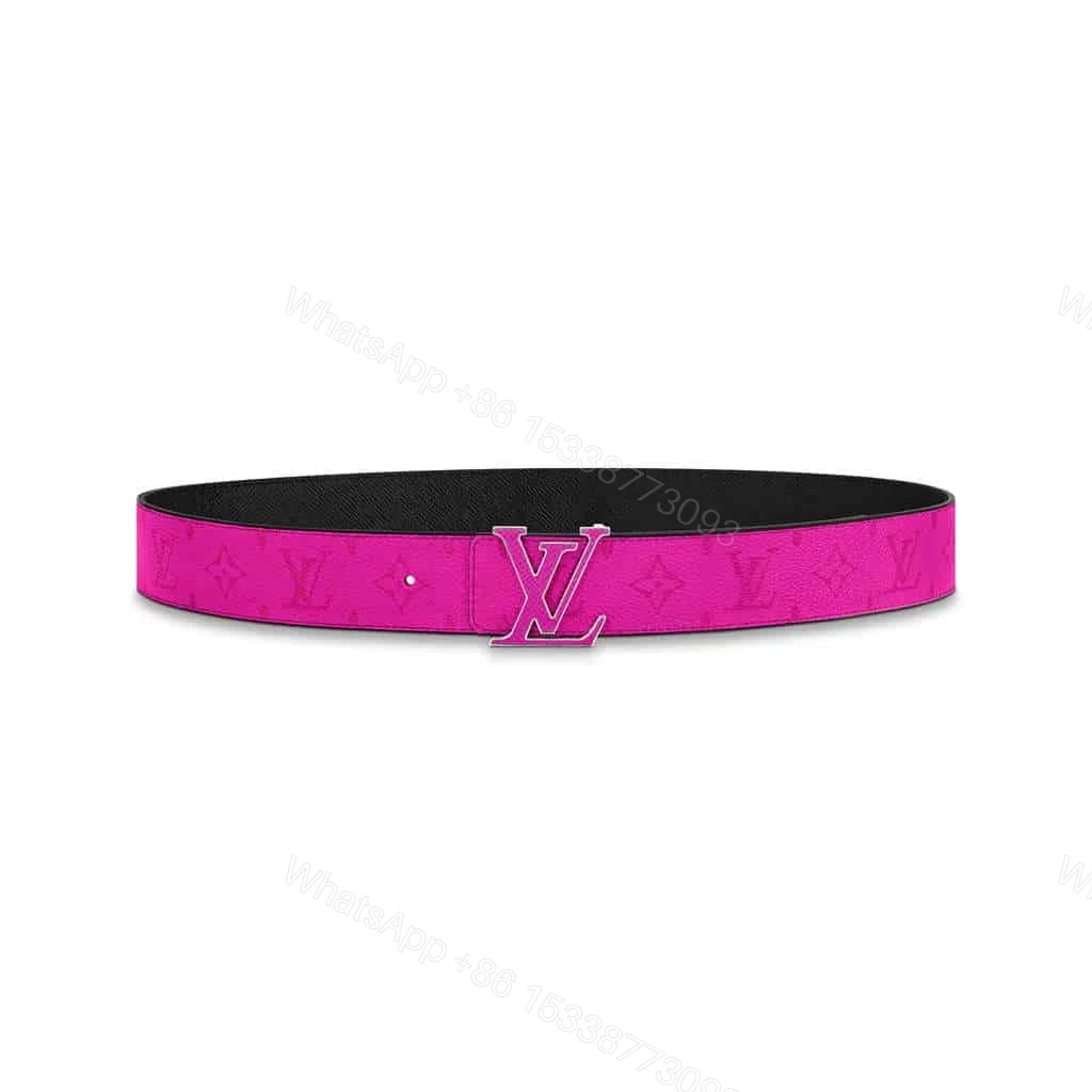 LOUIS VUITTON INITIALES 40MM REVERSIBLE BELT PINK – B81 — view 1