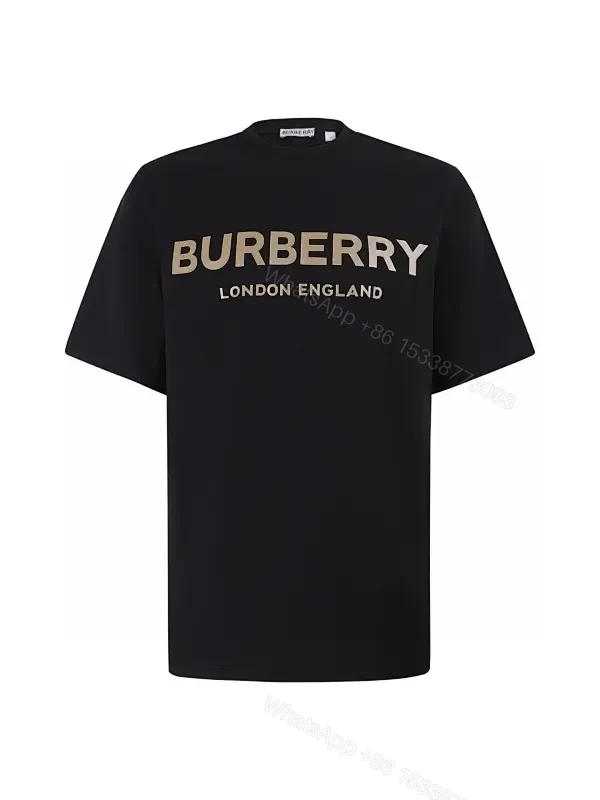 Bold Logo Tee: Premium Cotton, Minimalist Black, Subtle Branding — view 1