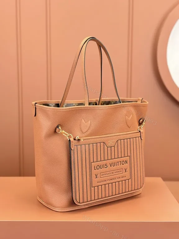 View 9 of Structured Chic Leather Tote: Signature Detailing