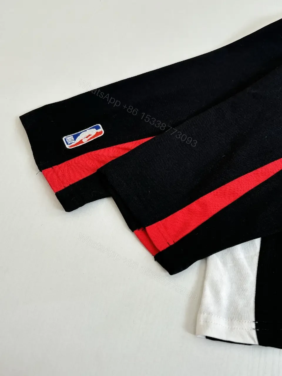 View 13 of Bold Jersey: Black Knit, Red Accents, Street Luxe Jersey