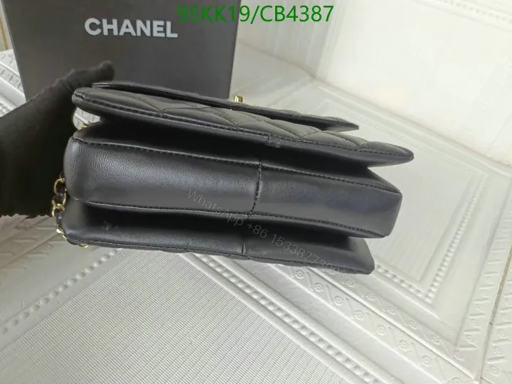 View 7 of Chanel Flap Bag with Top Handle – Lambskin & Gold-Tone Metal