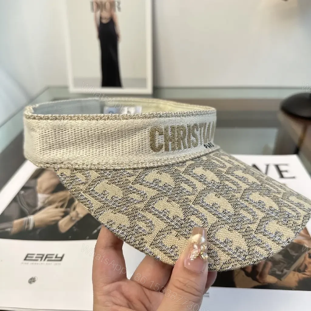 View 10 of Beige Monogram Visor — Luxe Streetwear Cap