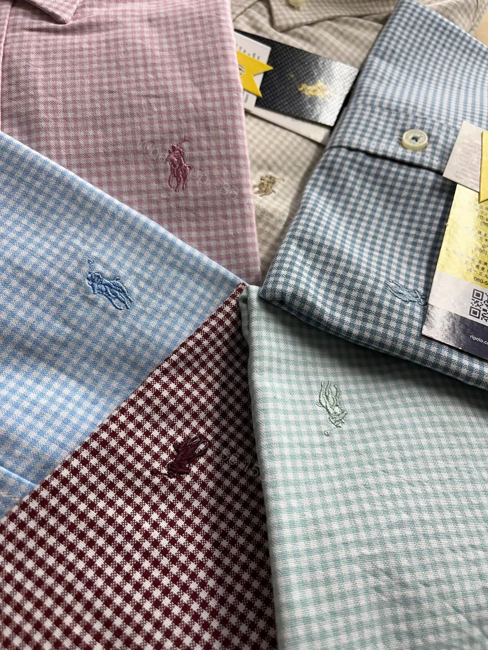 View 2 of FIRST COPY RALPH LAUREN PIN CHECK SHIRT