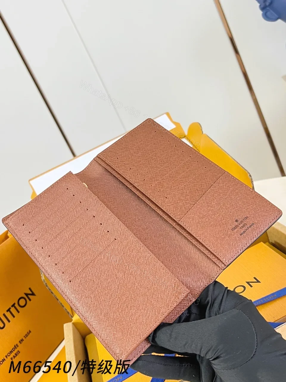 View 4 of Monogram Canvas Bi-Fold Wallet: Refined, Durable, Luxury-Style