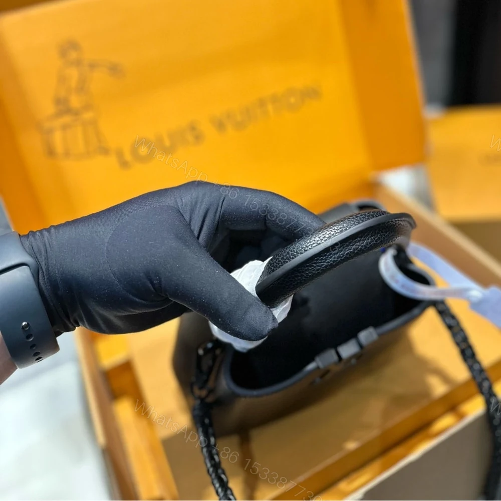 View 7 of Louis Vuitton Capucines East West Mini Optic Black 19Cm M23955