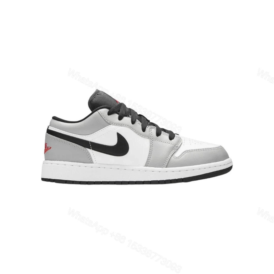Air Jordan 1 Low GS ‘Light Smoke Grey’ — view 1