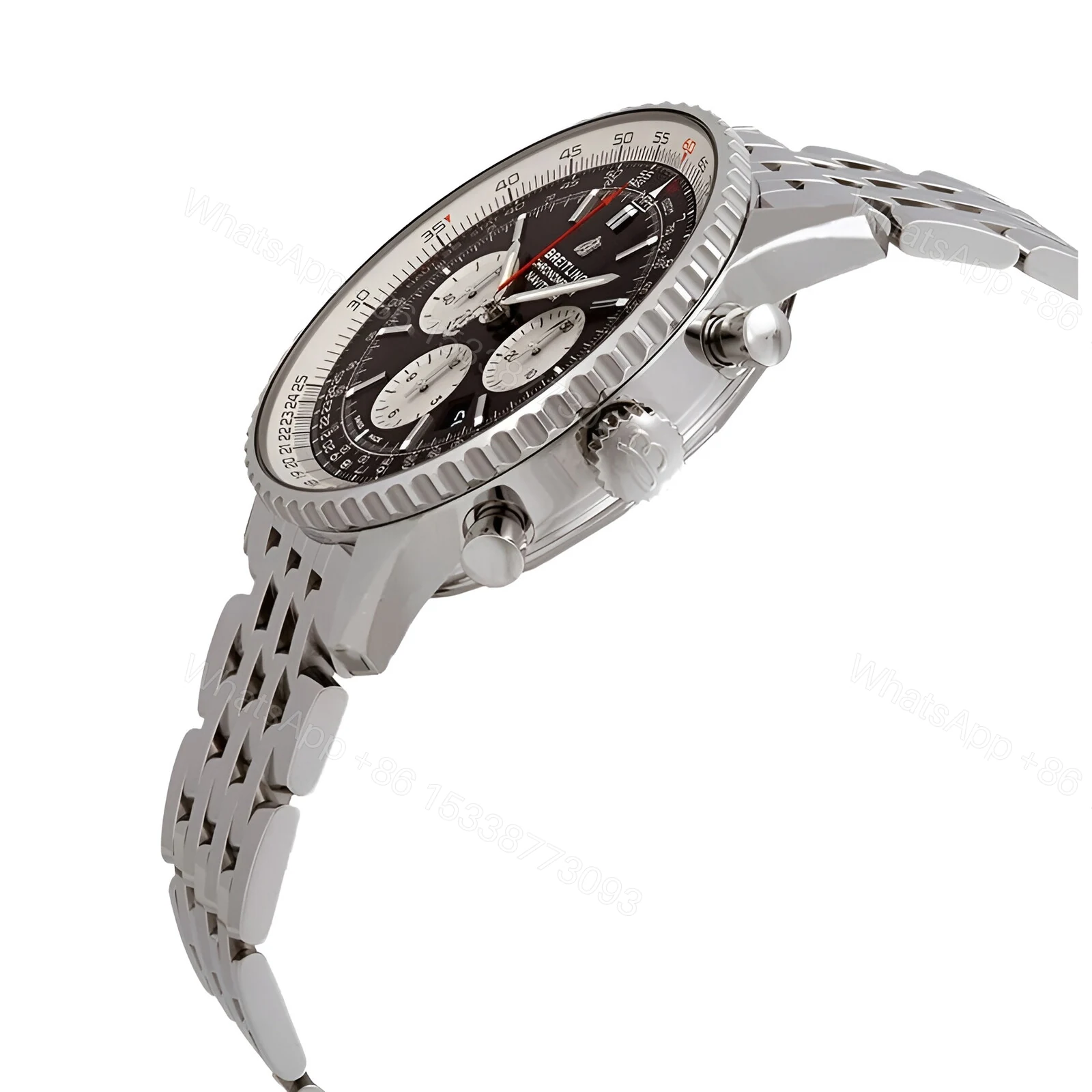 View 4 of Breitling Navitimer B01 Black Replica