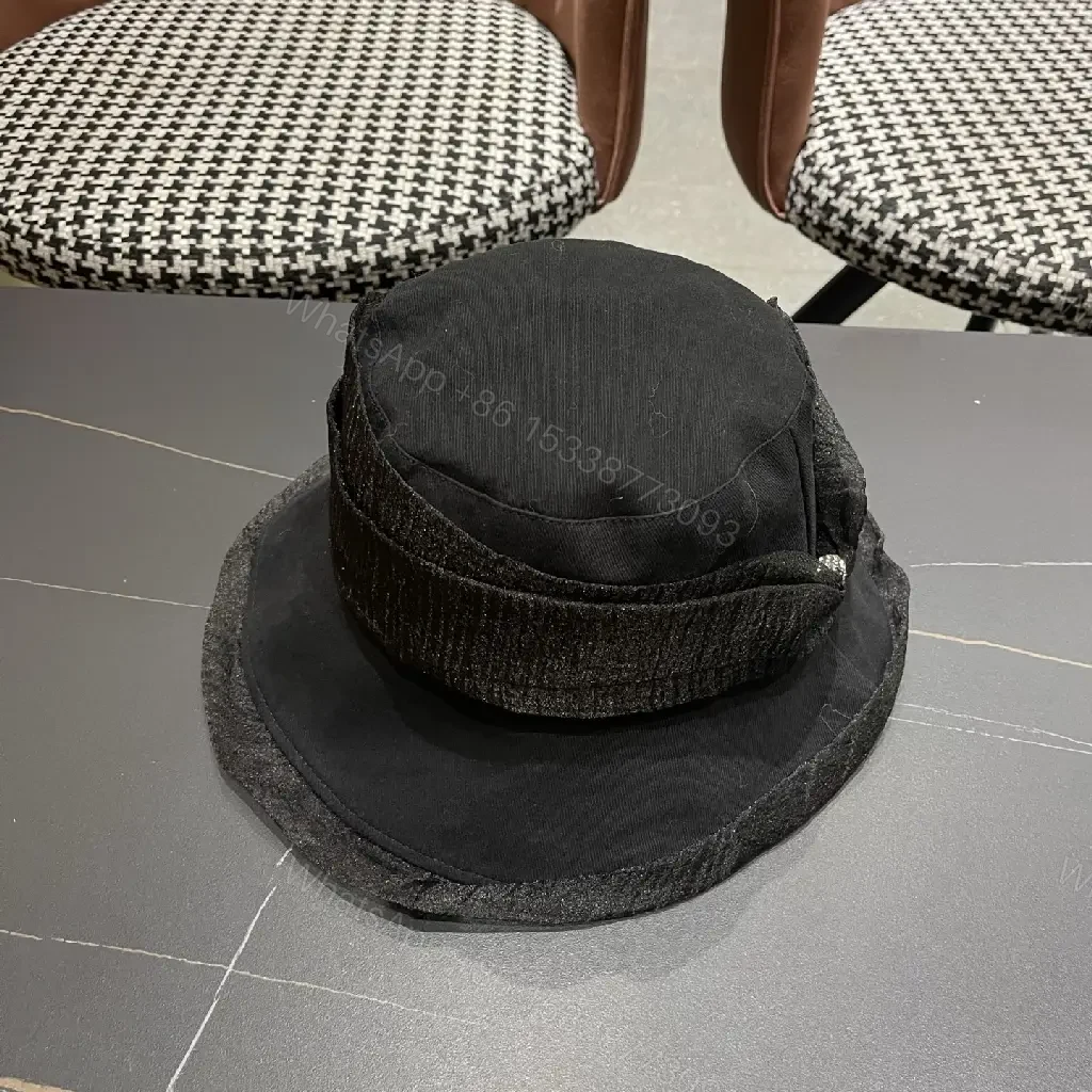 View 8 of Compact Signature Bucket Hat with Embroidered Emblem