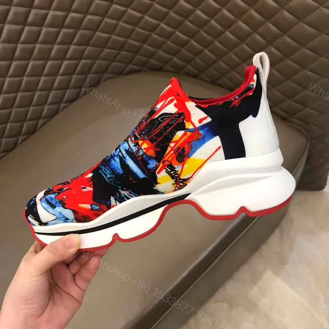 View 8 of CHRISTIAN LOUBOUTIN SPACE RUN SOCK SNEAKER – CL63