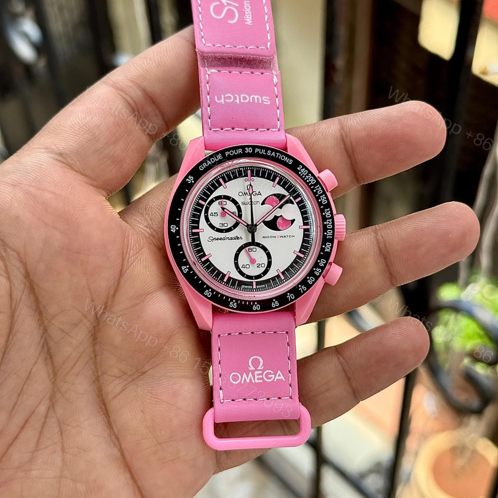 View 3 of OMEGA X SWATCH BIO CERAMIC MOONWATCH