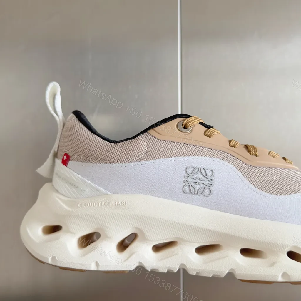 View 8 of Bold Taupe Luxe Chunky Runner Sneakers
