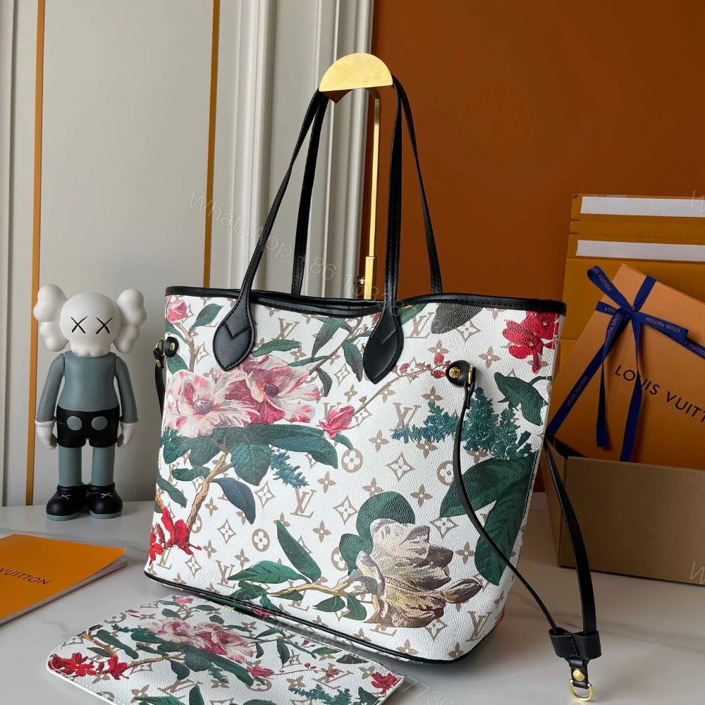 View 4 of Louis Vuitton Neverfull MM Monogram Canvas Dune 32Cm