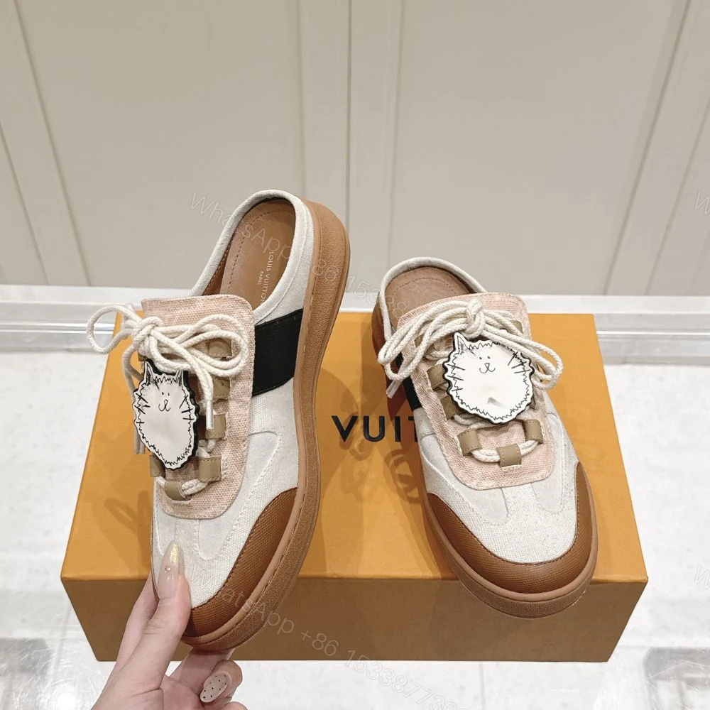 View 5 of Louis Vuitton Lous Lous Open Sneaker White 1ABVQ9