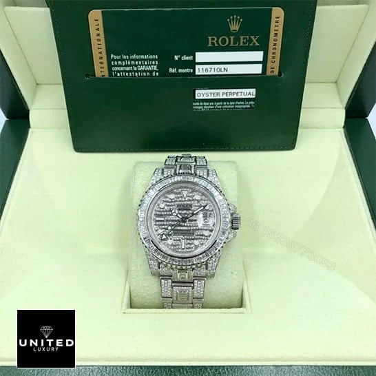 View 8 of Rolex Full Diamond Replica