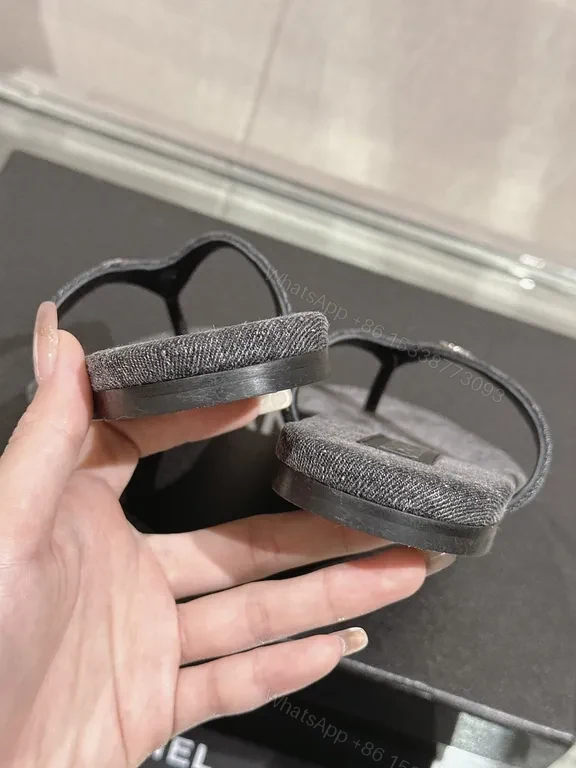 View 2 of Charcoal Textured Luxe Slides - Minimalist Chic Comfort