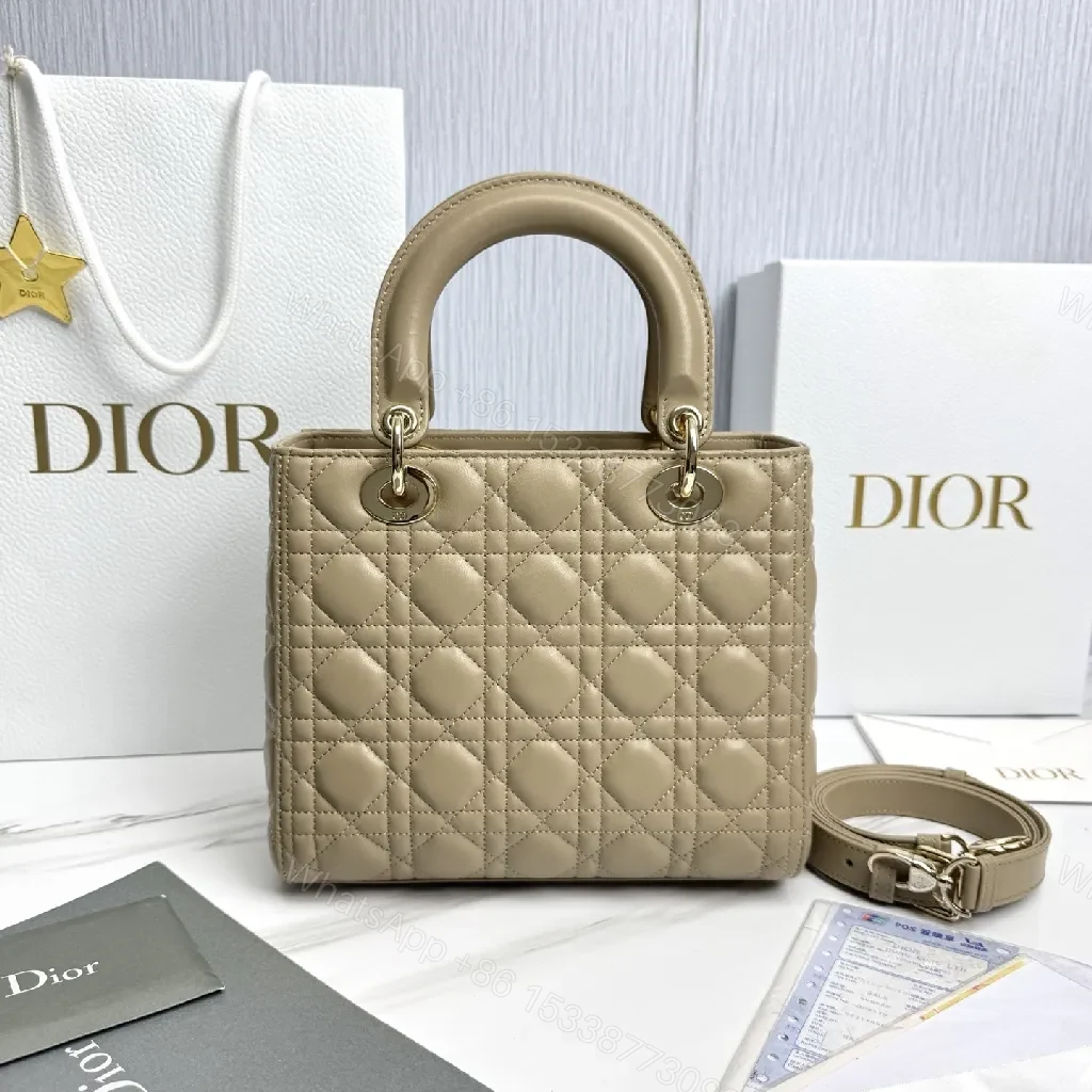 View 4 of Quilted Mini Satchel - Gold Hardware, Luxe Leather, Evening-Ready